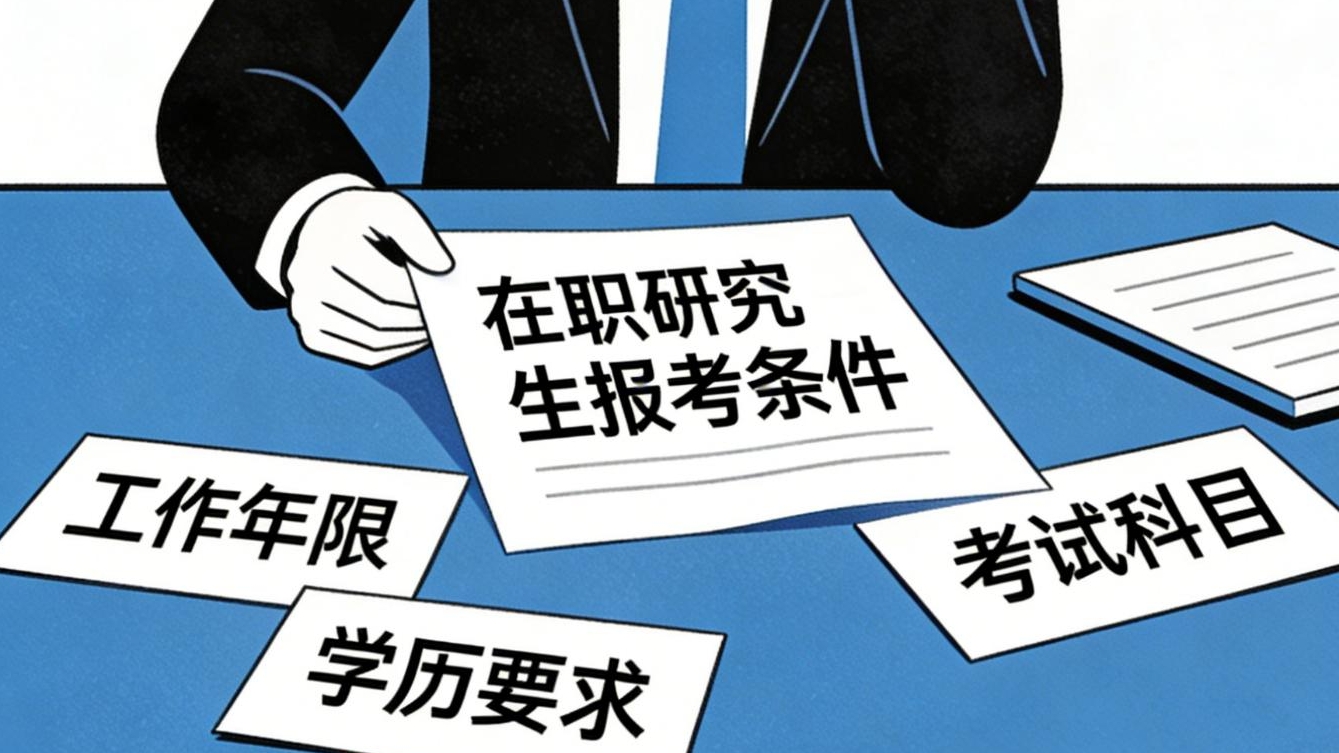 在職研究生報名條件是什么?必須本科滿 3 年嗎?答案講透了 在職研究生報名條件是什么?必須本科滿 3 年嗎?答案講透了